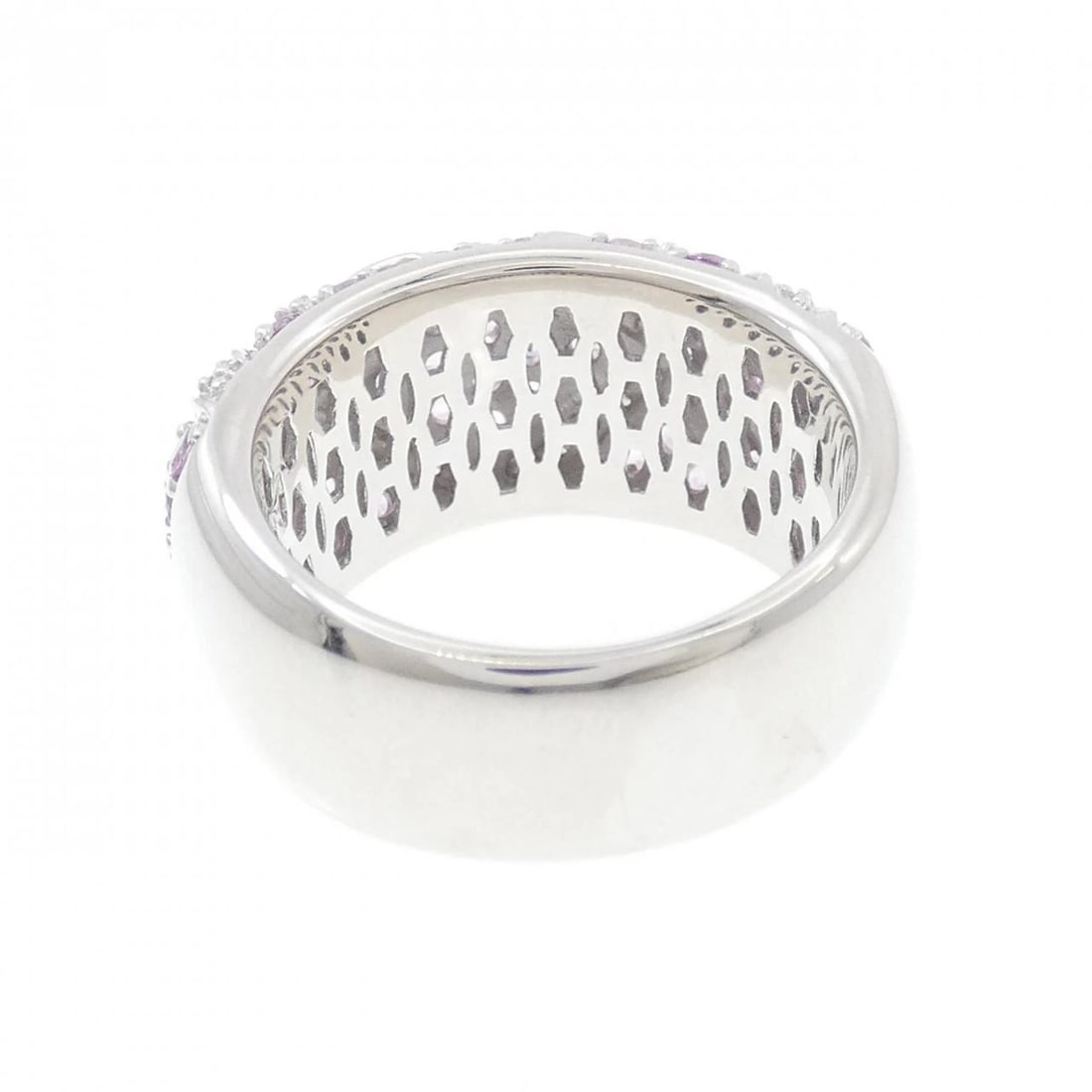 K18WG SAPPHIRE RING - 3