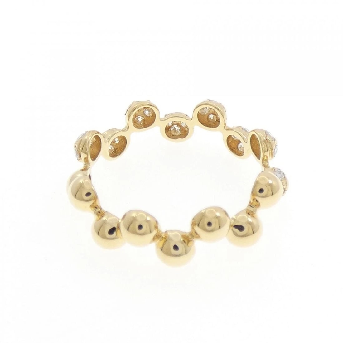 K18YG DIAMOND RING - 2