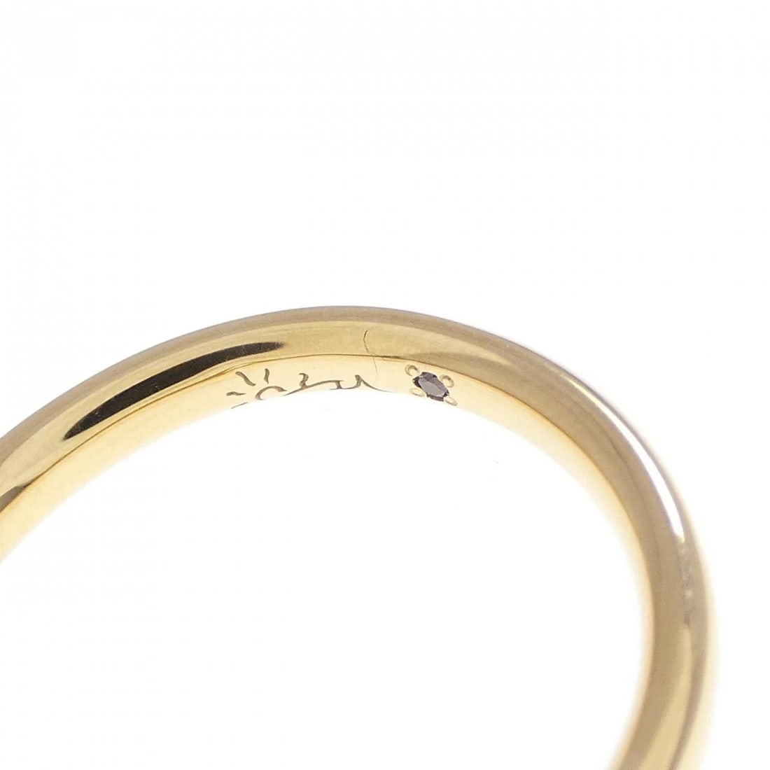 K18YG DIAMOND RING - 3