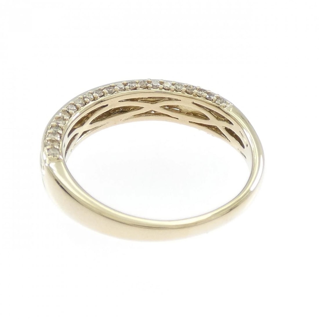 K18YG DIAMOND RING - 3