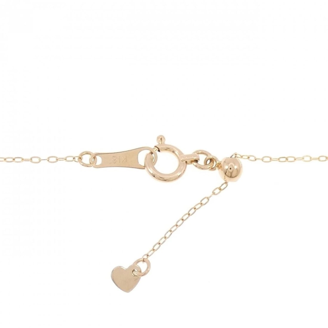 750PG/K18PG DIAMOND NECKLACE - 4