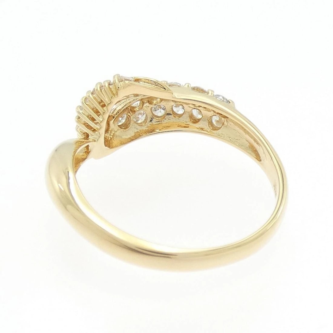 K18YG DIAMOND RING - 3