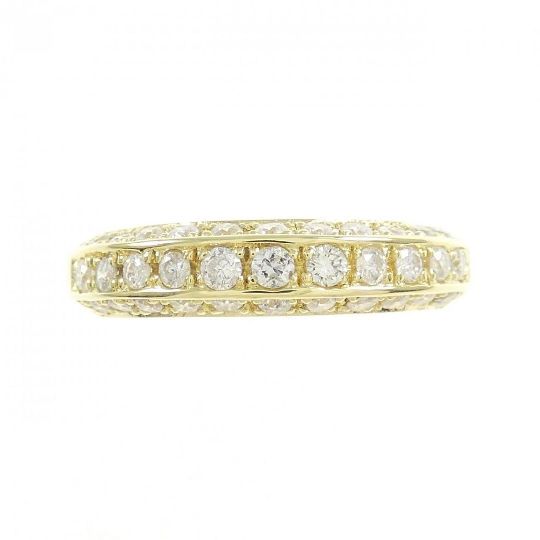 K18YG DIAMOND RING - 2