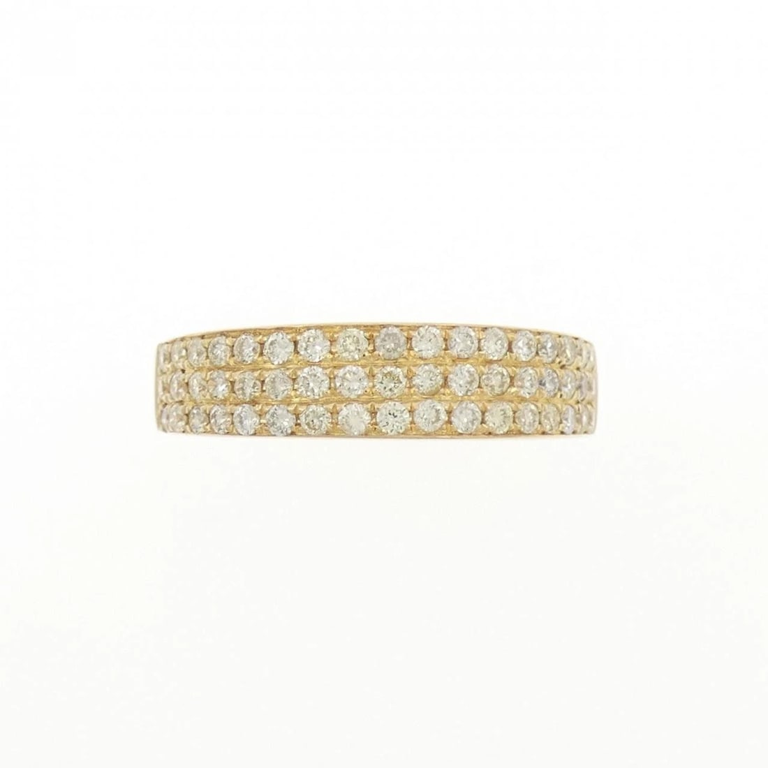 K18YG DIAMOND RING - 2