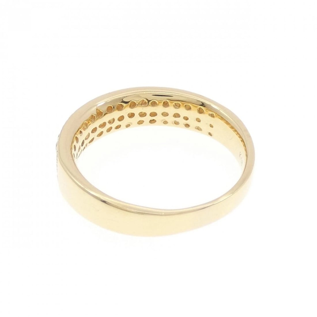 K18YG DIAMOND RING - 3