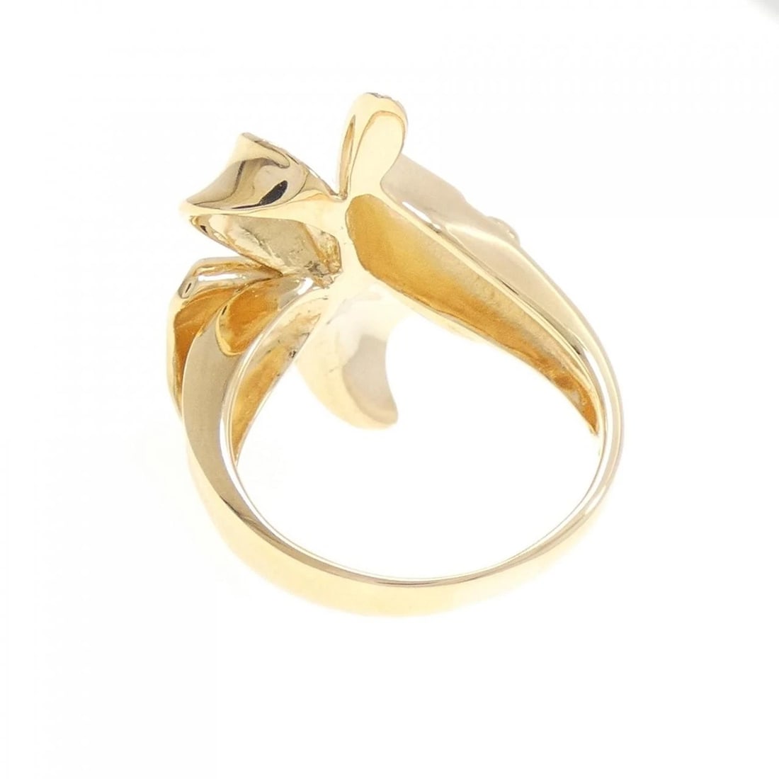 K18YG DIAMOND RING - 3