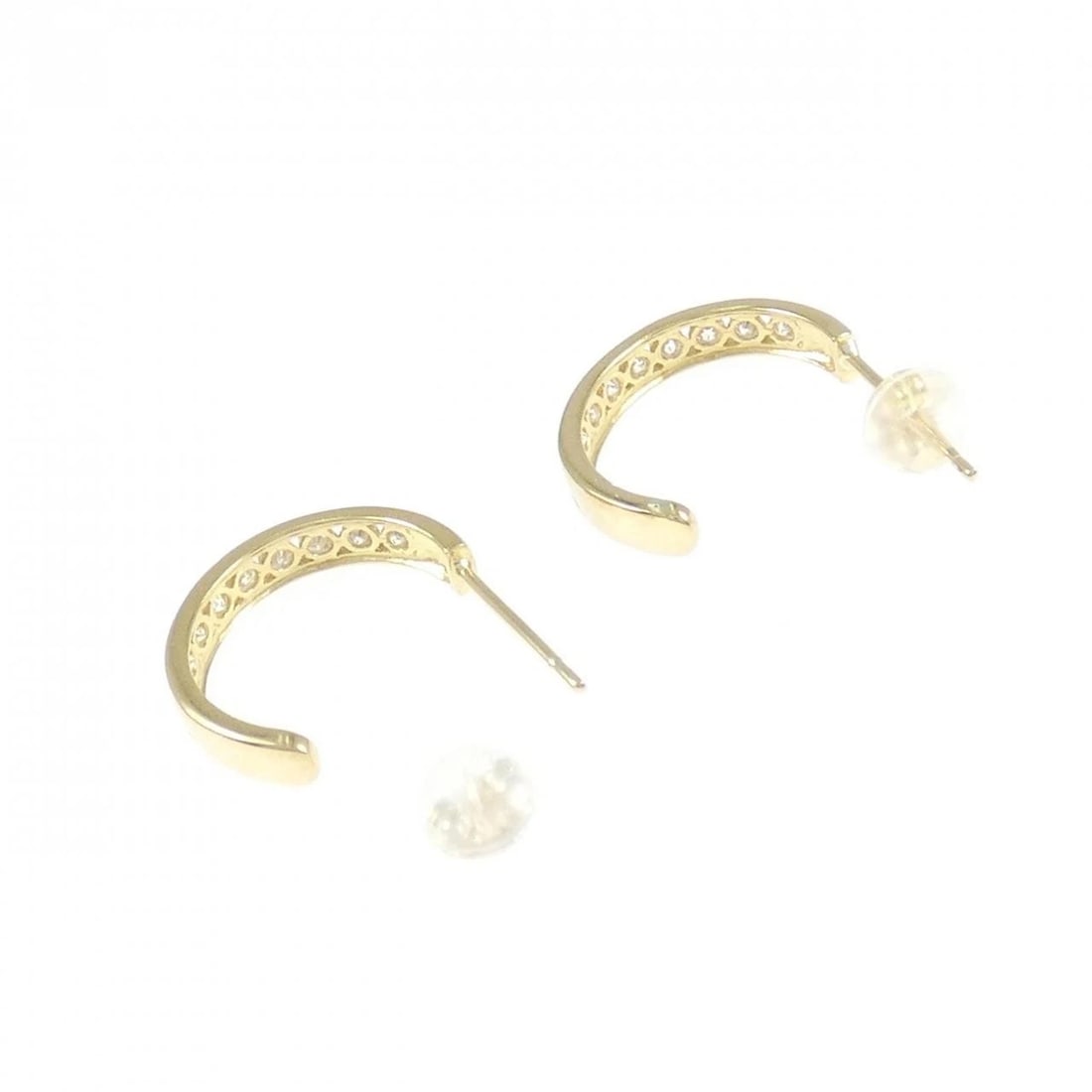 K18YG DIAMOND PIERCE - 2