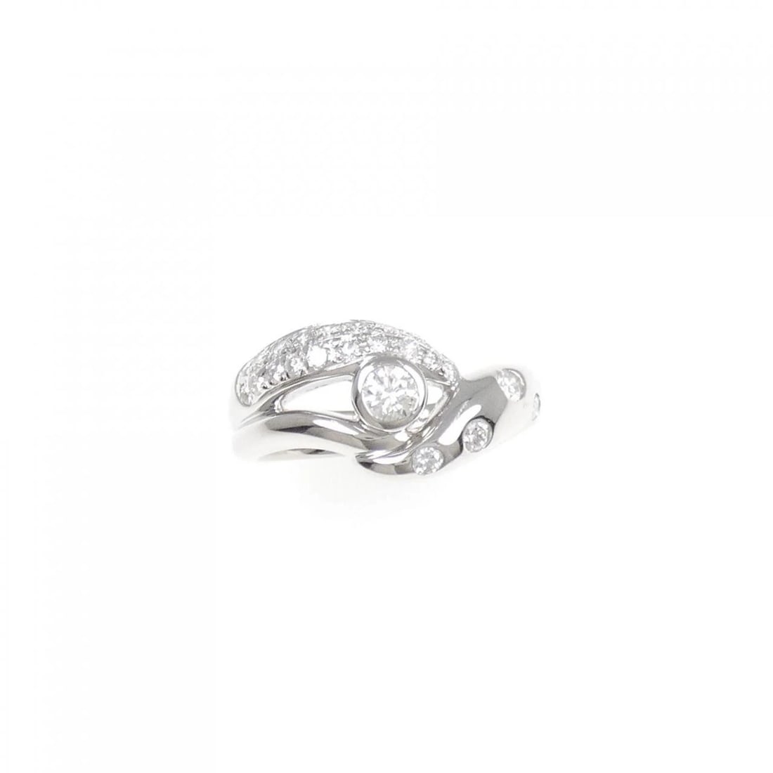 PT DIAMOND RING: PT Diamond Ring Brand: Unbranded Type/Style: Diamond ring Material: Platinum, Main Stone/Creation Natural Color: Silver Size: US 5 3/4 Accessories: None Accessories Notice: When purchasing pre-owned
