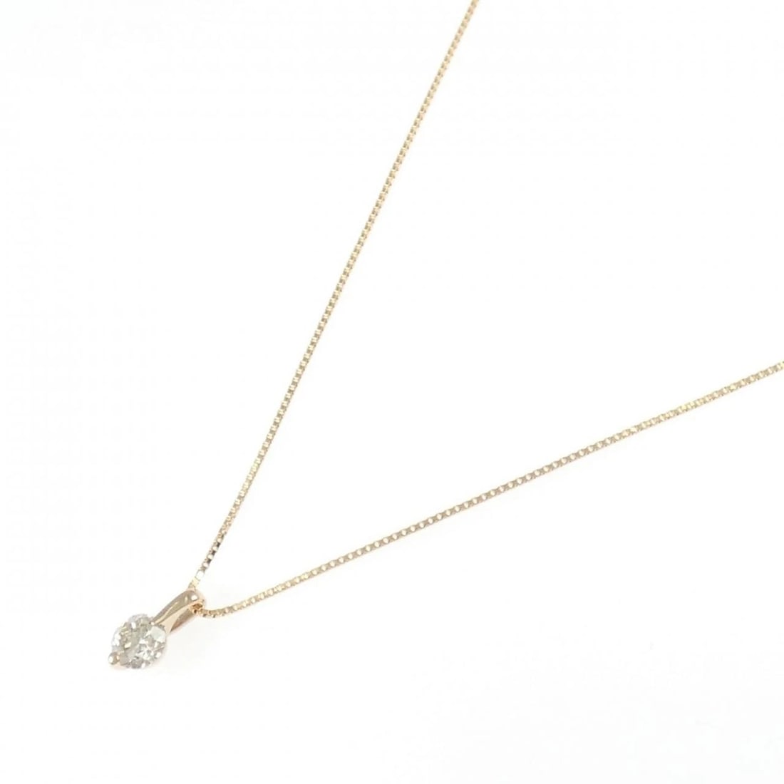 K18PG DIAMOND NECKLACE - 2