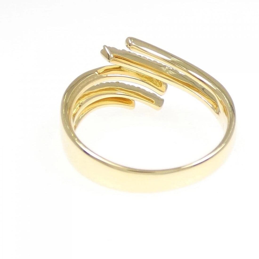 K18YG DIAMOND RING - 2
