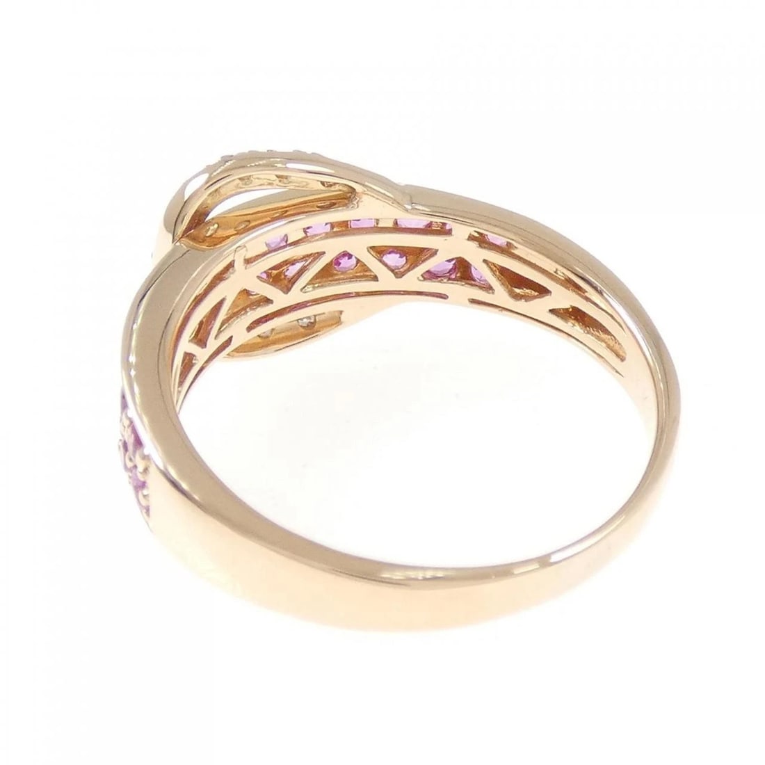 K18PG BELT SAPPHIRE RING - 3