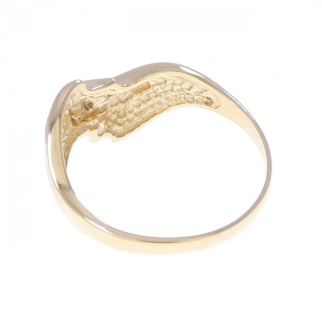 K18YG DIAMOND RING - 2