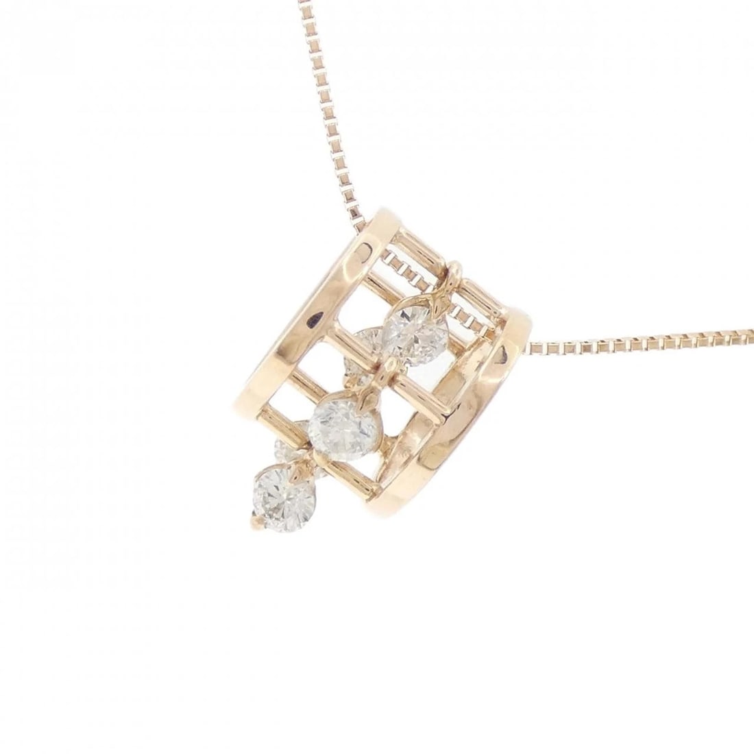 K18PG DIAMOND NECKLACE - 3