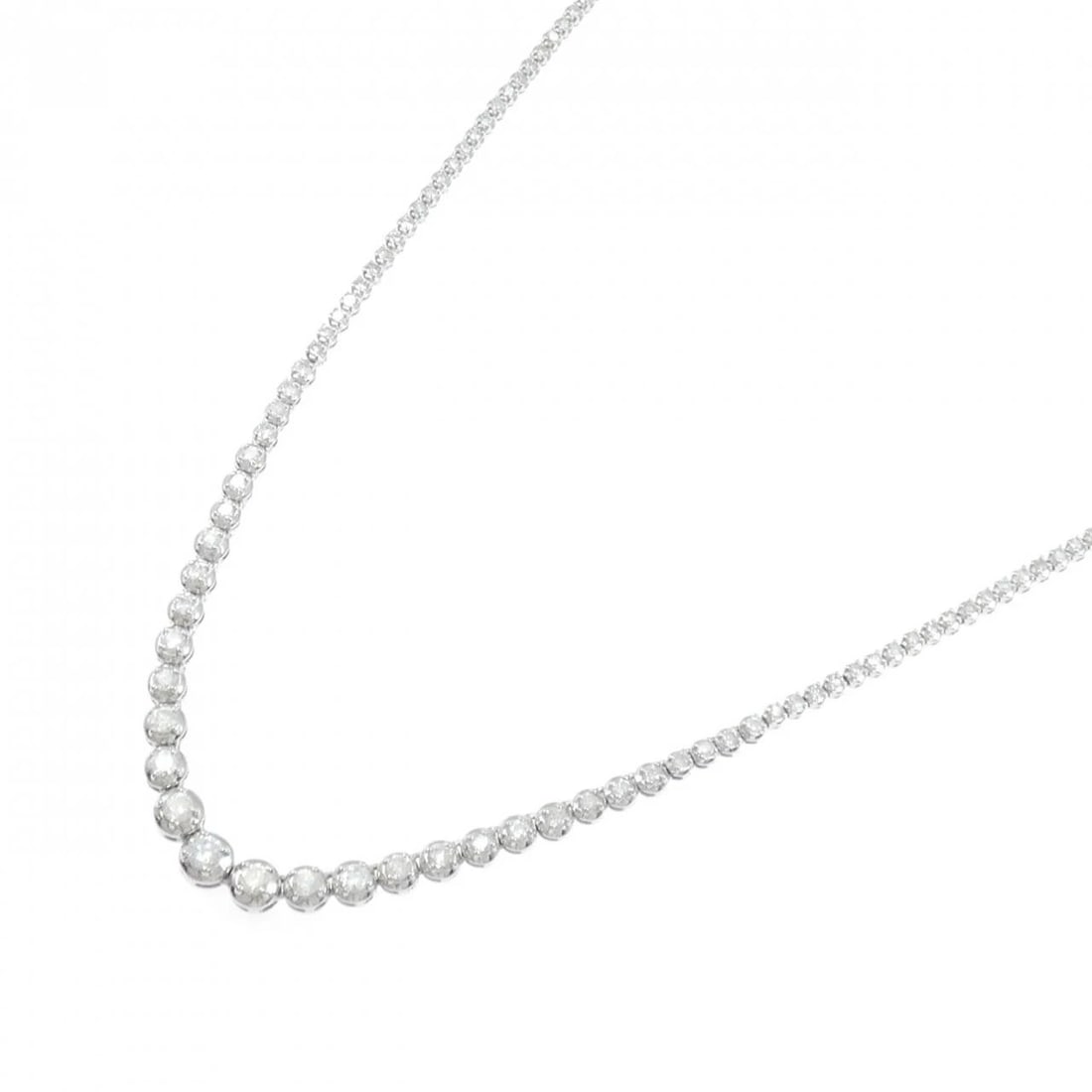 PT950 DIAMOND NECKLACE - 2