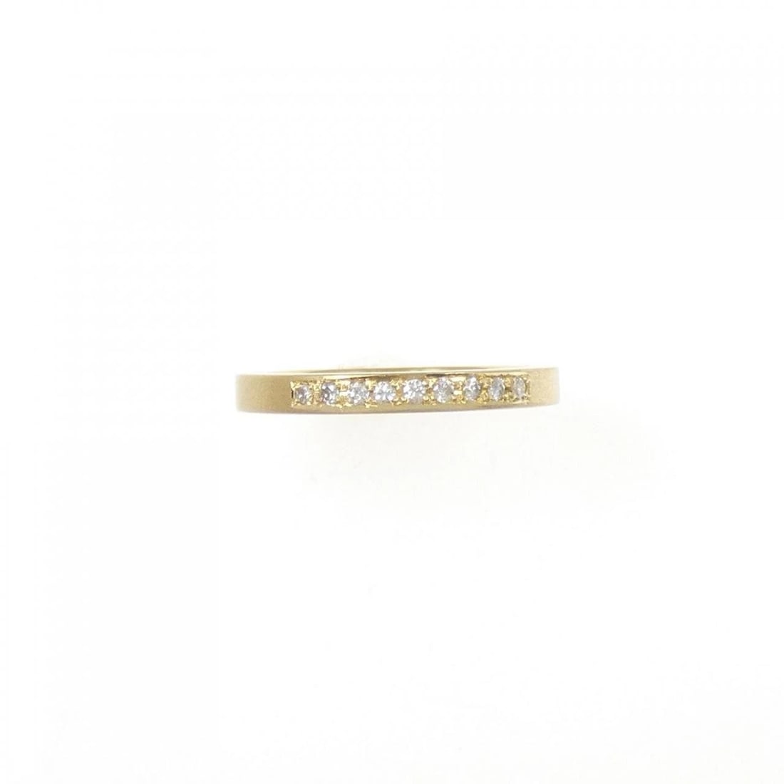 K18YG DIAMOND RING: K18YG Diamond Ring Brand: Unbranded Type/Style: Diamond ring Material: K18 yellow gold, Main Stone/Creation Natural Color: Yellow gold Size: US 5.5 Accessories: None Accessories Notice: When