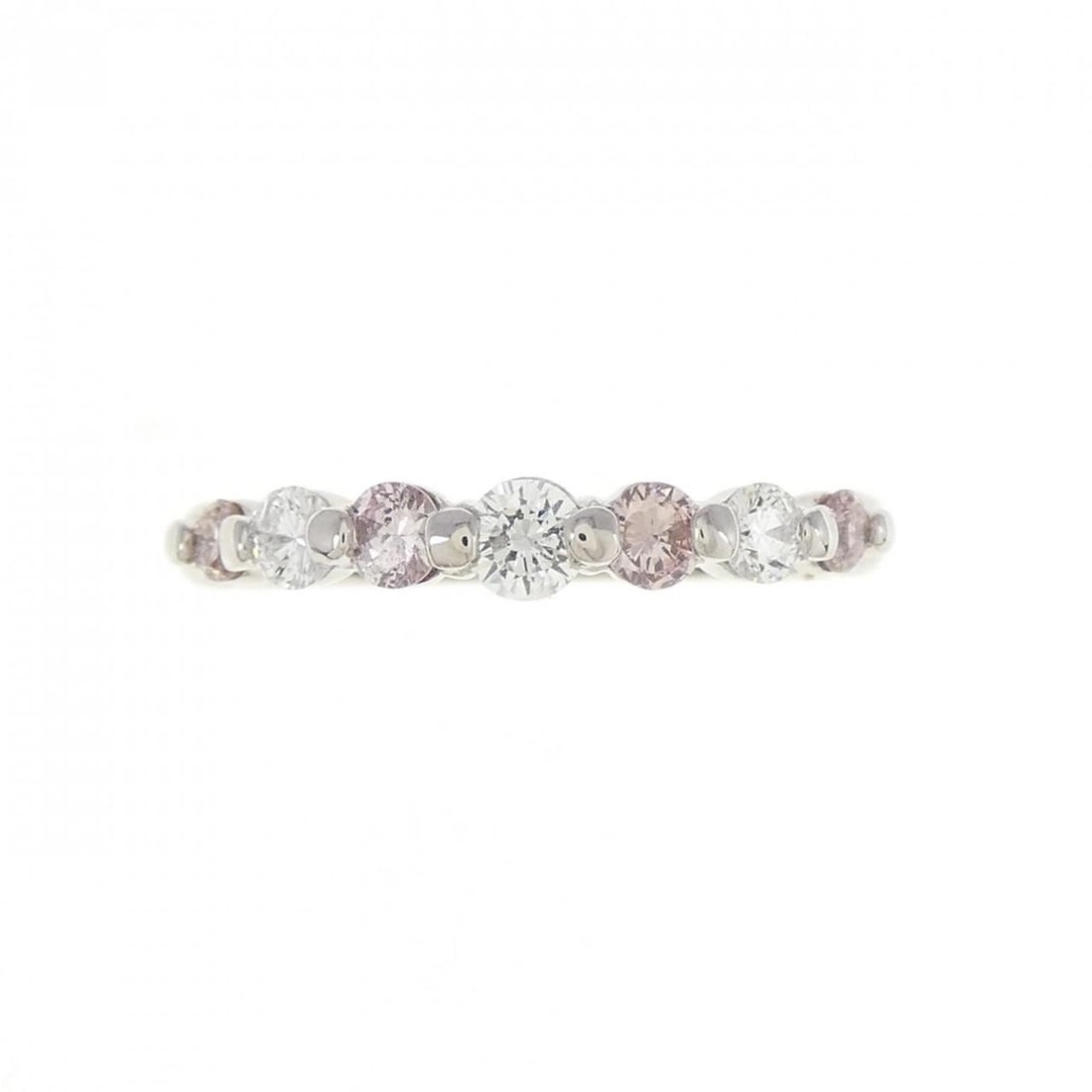 PT DIAMOND RING: PT Diamond Ring Brand: Unbranded Type/Style: Diamond Ring Material: Pt, Main Stone/Creation Natural Color: Silver Size: US 5 1/4 Accessories: None Accessories Notice: When purchasing pre-owned goods,