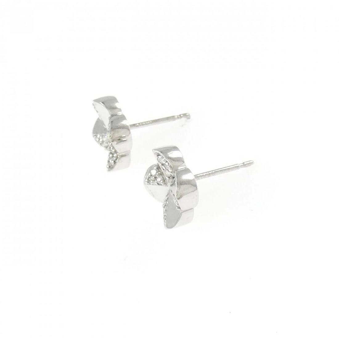 K18WG DIAMOND PIERCE - 2