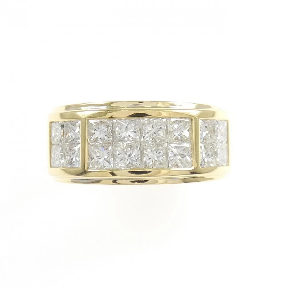 750YG DIAMOND RING - 2