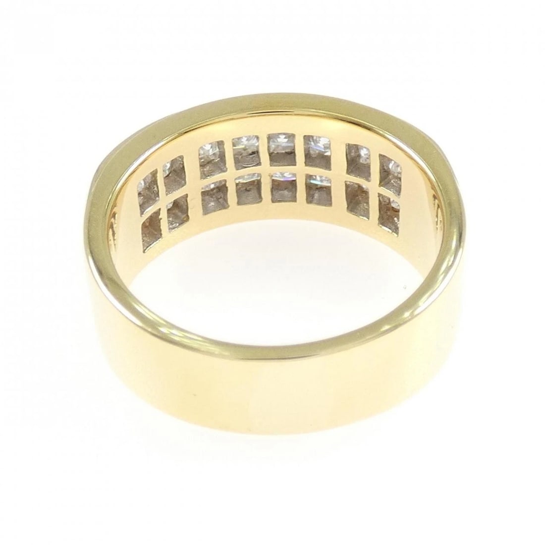 750YG DIAMOND RING - 3