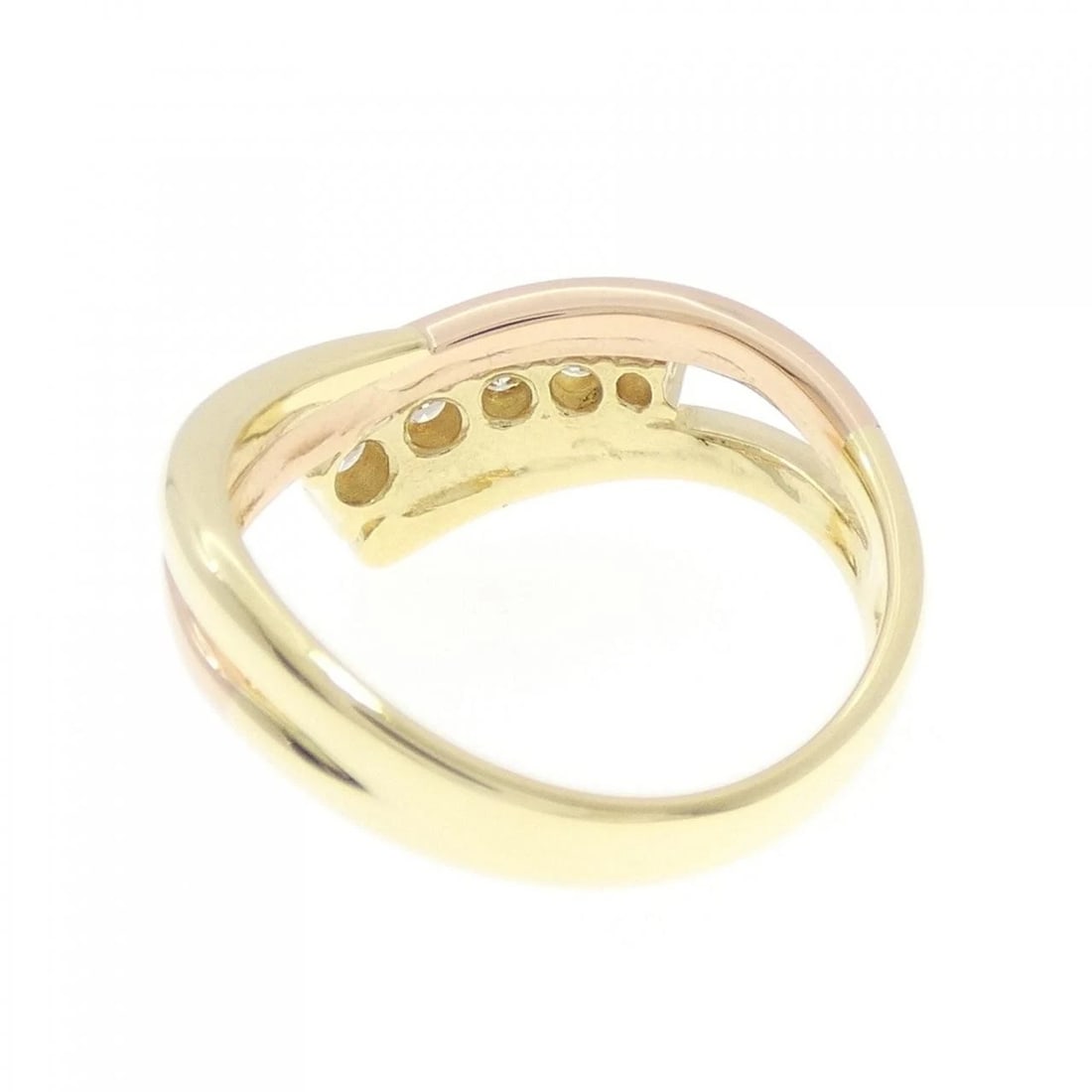 K18YG/K18PG DIAMOND RING - 3