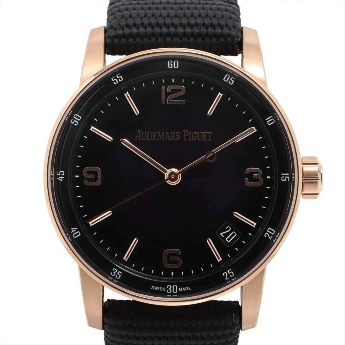 AUDEMARS PIGUET PG BLACK DIAL, WATCH: Audemars Piguet PG black dial, Watch Brand: Audemars Piguet Type/Style: Wristwatch Material: PG & rubber Color: smoke purple lacquer Size: Case:W1.6 x H1.6inch / W41 x H41 Circumference of Wrist:6.7in