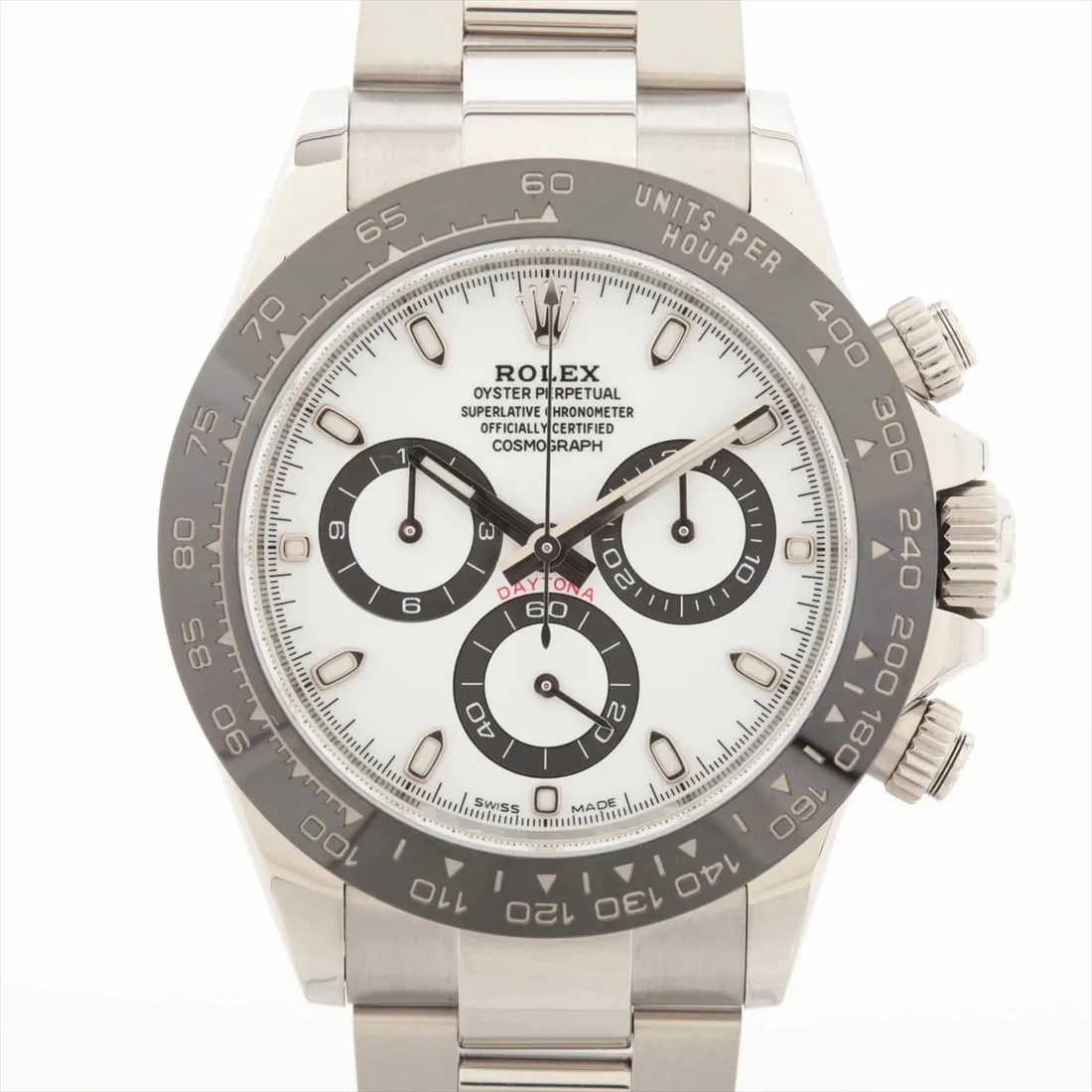 ROLEX DAYTONA SS WHITE DIAL, WATCH (1 of 4)