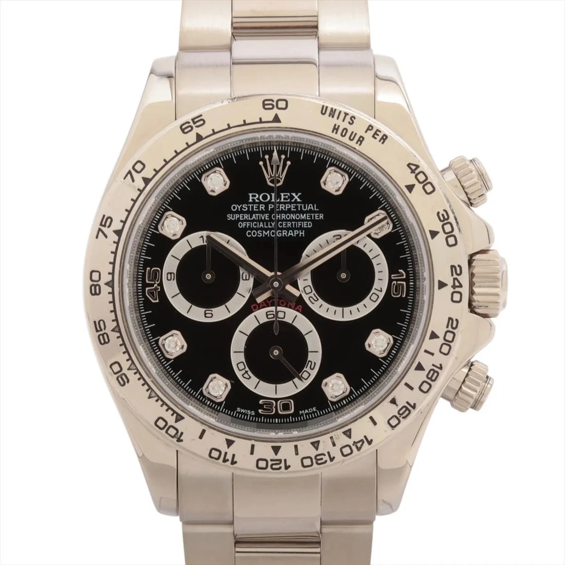 ROLEX DAYTONA WG BLACK DIAL, WATCH (1 of 4)