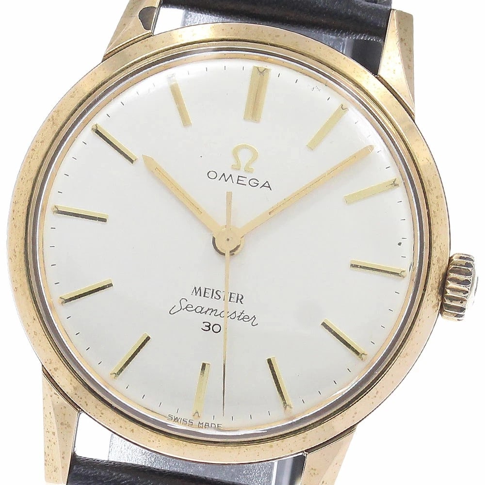 OMEGA SEAMASTER MEN'S WATCH MANUAL, WATCH (1 of 2)