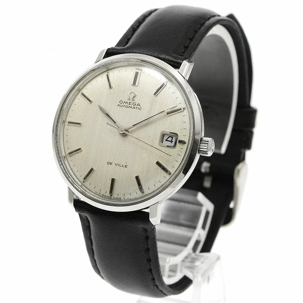 OMEGA DEVIL DATE AUTOMATIC MEN'S WATCH: Omega Devil Date Automatic Men's Watch Brand: Omega Type/Style: Wristwatch Material: Case Material: Stainless Steel Band Material: Stainless Steel Color: Dial Color silver Size: Case Size: