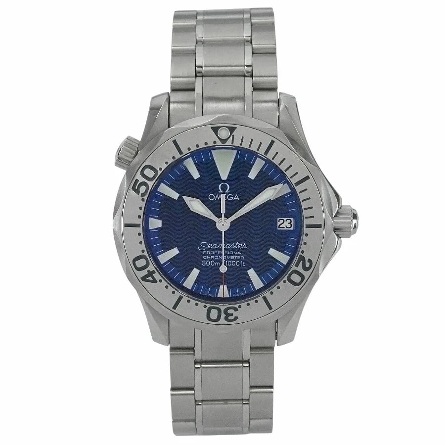 OMEGA SEAMASTER PROFESSIONAL CHRONOMETER STAINLESS STEEL BLUE DIAL, WATCH: Omega Seamaster Professional Chronometer Stainless Steel Blue Dial, Watch Brand: Omega Type/Style: Wristwatch Material: Case Material: Stainless Steel Band Material: Stainless Steel Color: Dial Color 