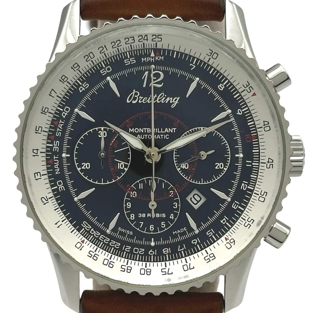 BREITLING NAVITIMER MONTBRILLANT BLACK, WATCH (1 of 2)