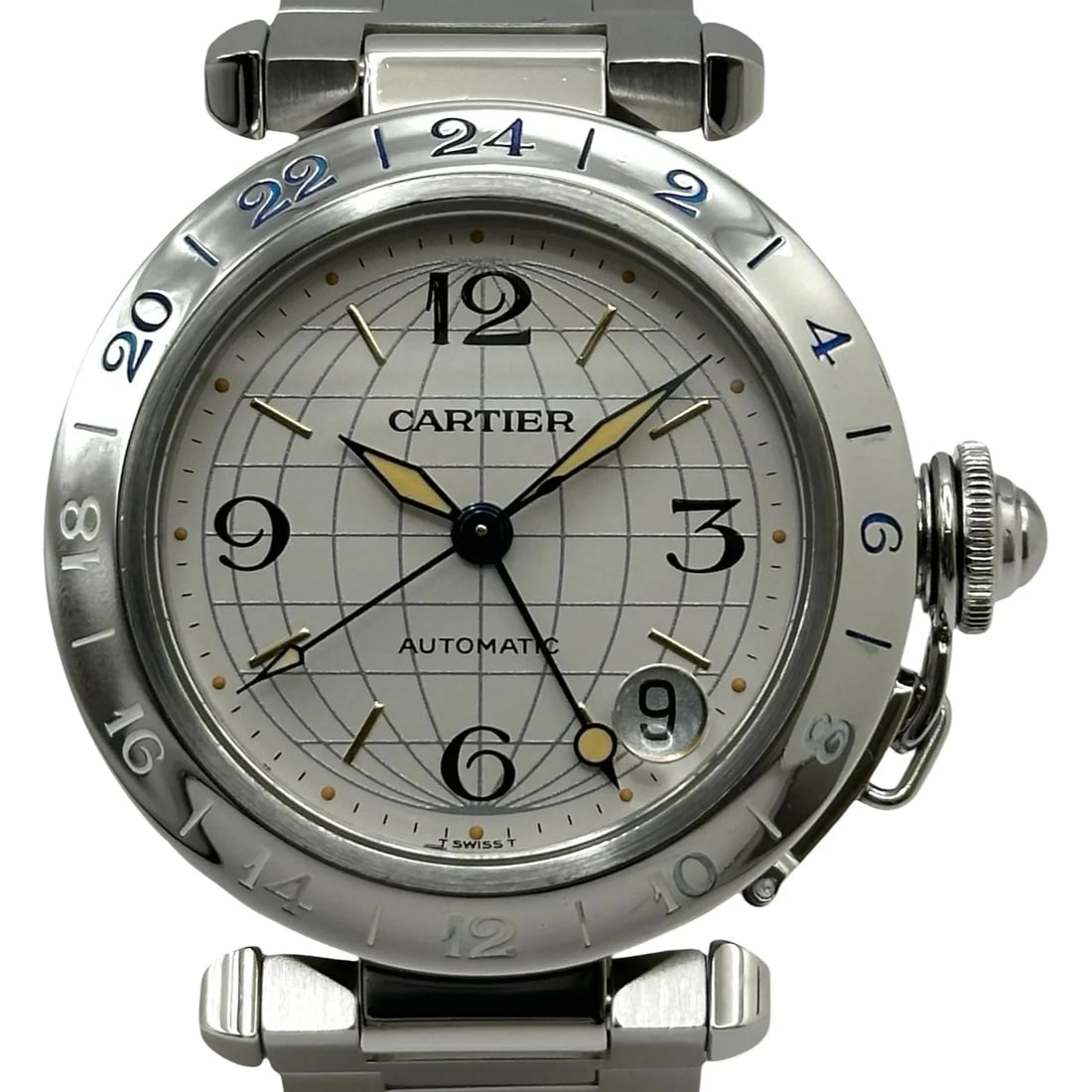 CARTIER PASHA MERIDIAN SILVER, WATCH (1 of 5)