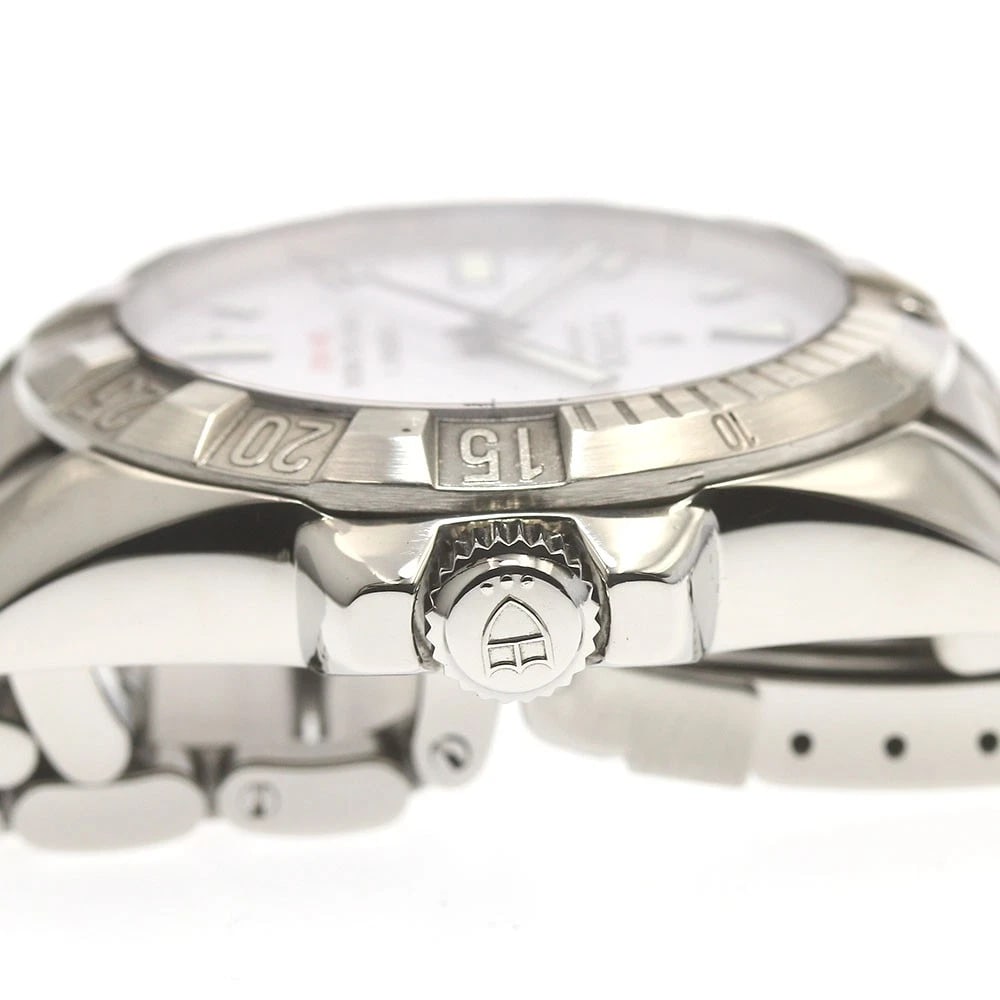 TUDOR HYDRO DATE WHITE AUTOMATIC WATCH - 3