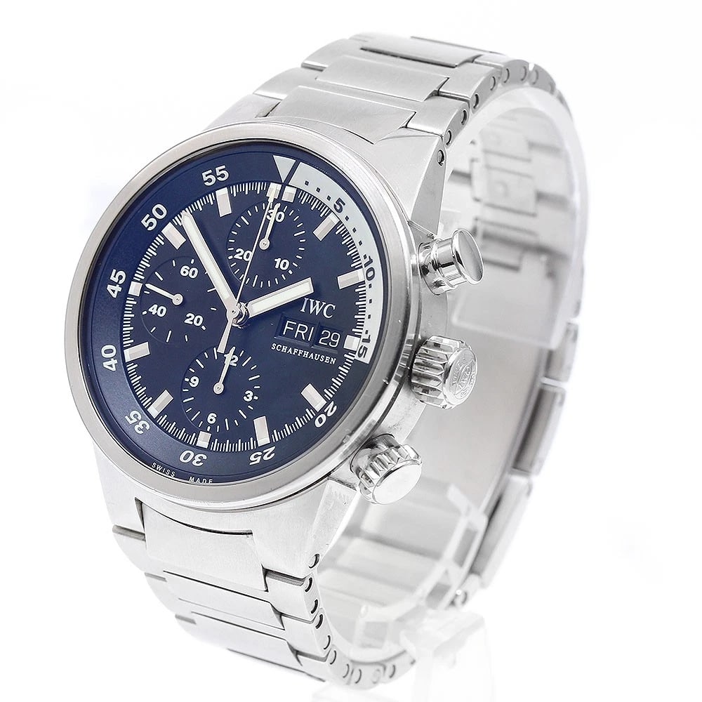 IWC SCHAFFHAUSEN AQUA TIMER CHRONOGRAPH AUTOMATIC WATCH - 2