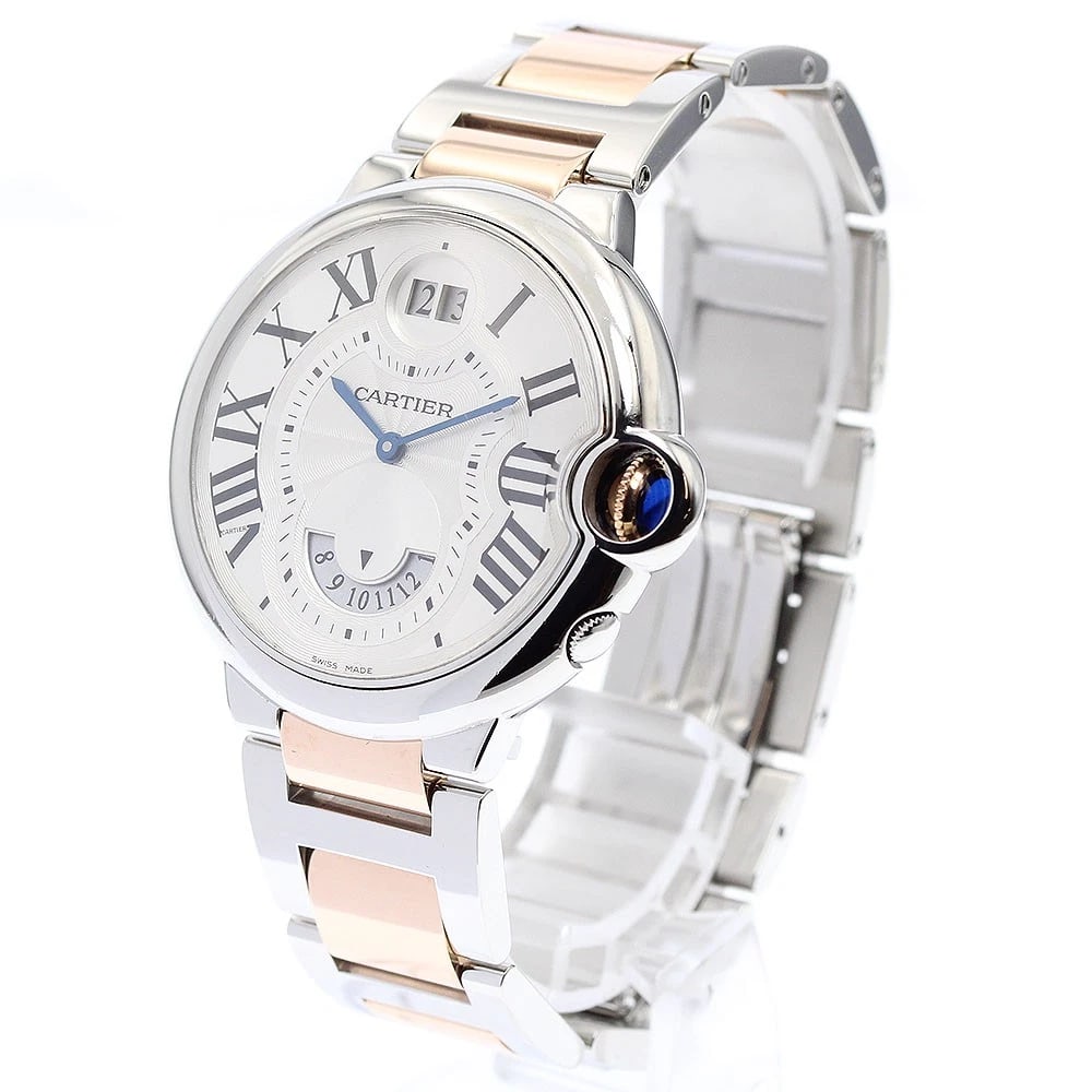 CARTIER BARON BLUE WATCH - 2
