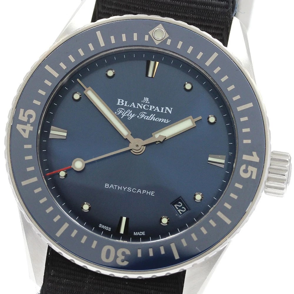 BLANCPAIN FATHOMS BACHISCARF DATE AUTOMATIC, WATCH (1 of 2)