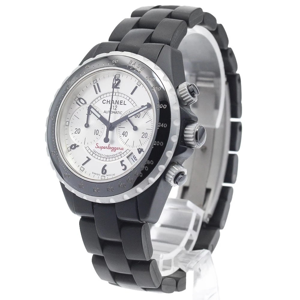 CHANEL J12 CHRONOGRAPH DATE AUTOMATIC WATCH - 2