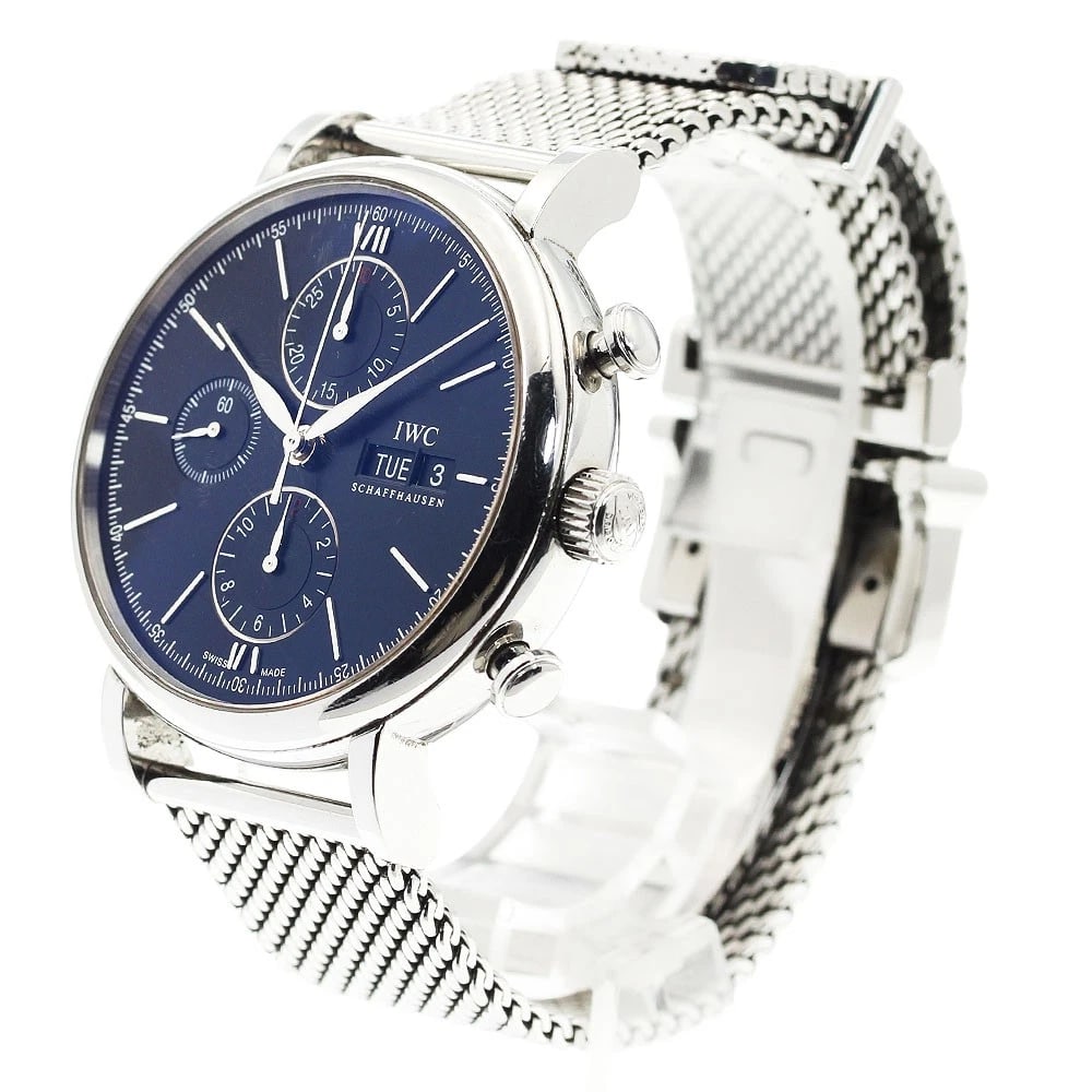 IWC SCHAFFHAUSEN CHRONOGRAPH AUTOMATIC WATCH - 2