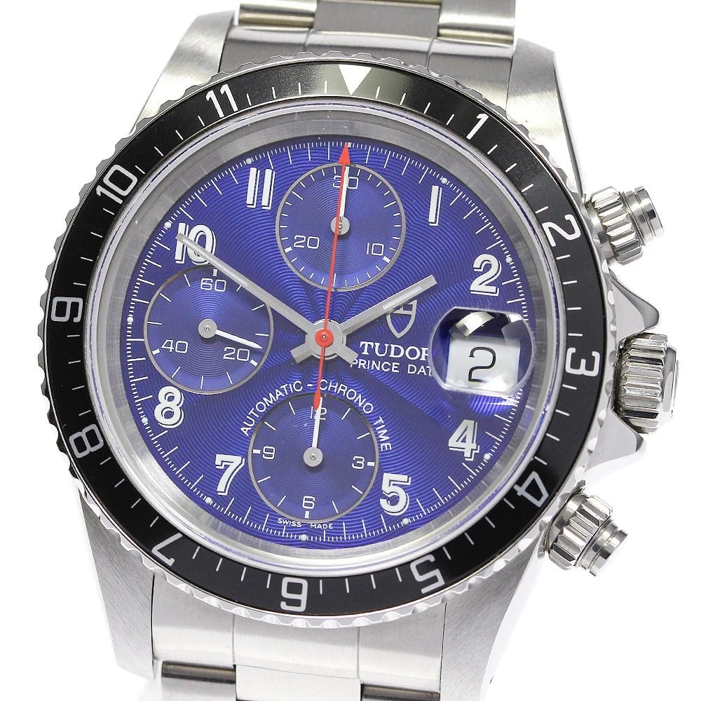 TUDOR PRINCE DATE CHRONO BLUE AUTOMATIC, WATCH (1 of 4)