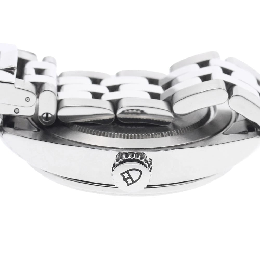 TUDOR GLAMOUR DATE DIAMOND AUTOMATIC WATCH - 4