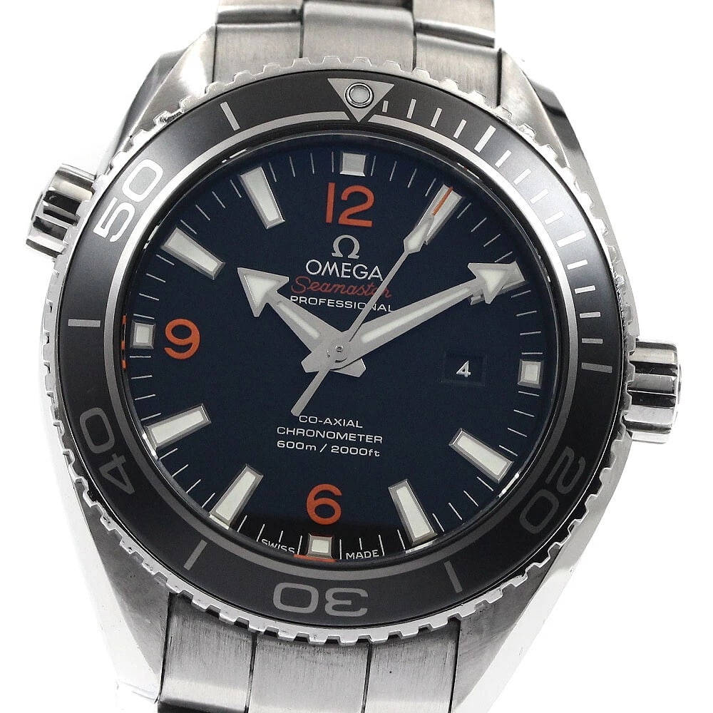 OMEGA SEAMASTER PLANET OCEAN AUTOMATIC, WATCH: OMEGA Seamaster Planet Ocean Automatic, Watch Brand: OMEGA Type/Style: Wristwatch Material: Band Material Stainless Steel, Case Material Stainless Steel Color: Band Color Silver, Dial Color black,