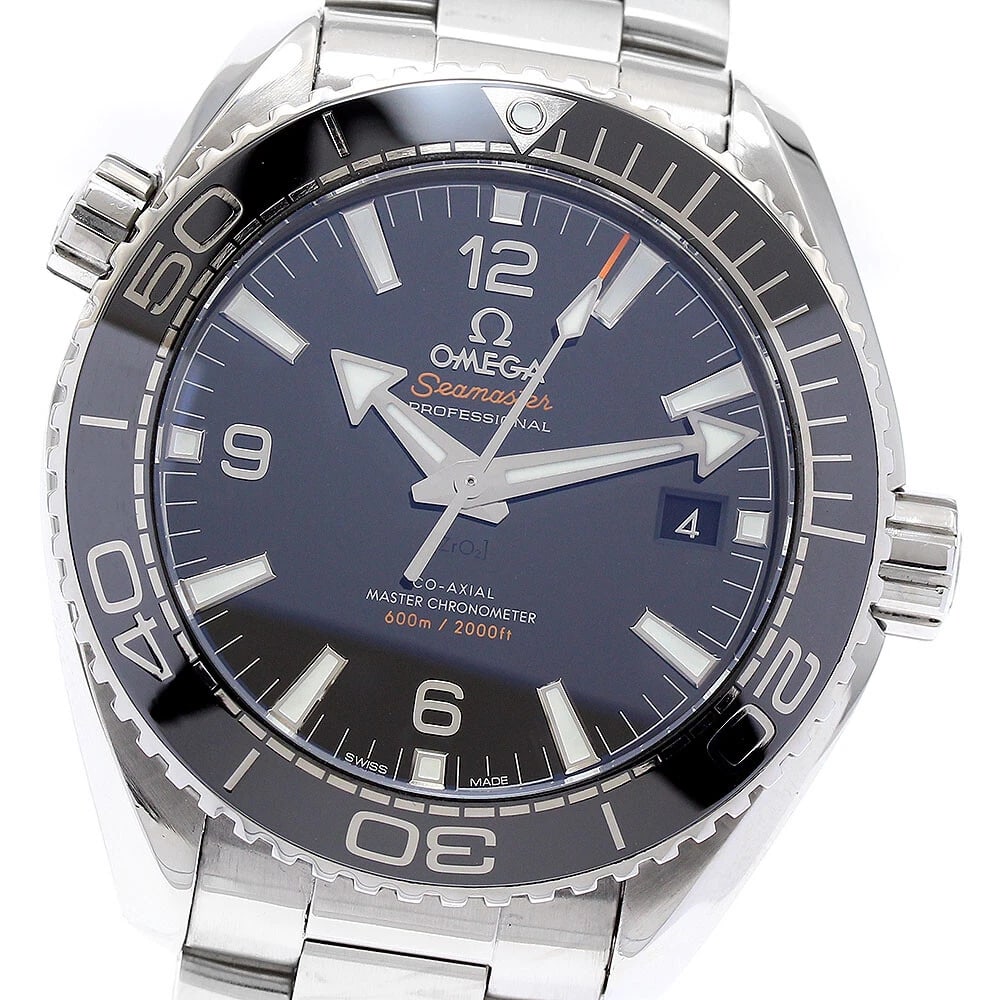 OMEGA SEAMASTER PLANETOCEAN AUTOMATIC WATCH: OMEGA Seamaster PlanetOcean Automatic Watch Brand: OMEGA Type/Style: Wristwatch Material: Band Material Stainless Steel, Case Material Stainless Steel Color: Band Color Silver, Dial Color black, Case