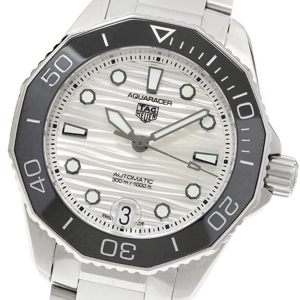 TAG HEUER AQUARACER PROFESSIONAL DATE AUTOMATIC WATCH: TAG HEUER Aquaracer Professional Date Automatic Watch Brand: TAG HEUER Type/Style: Wristwatch Material: Band Material Stainless Steel, Case Material Stainless Steel Color: Band Color Silver, Dial