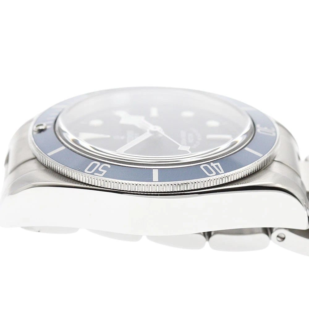 TUDOR HERITAGE BLACK AUTOMATIC WATCH - 4