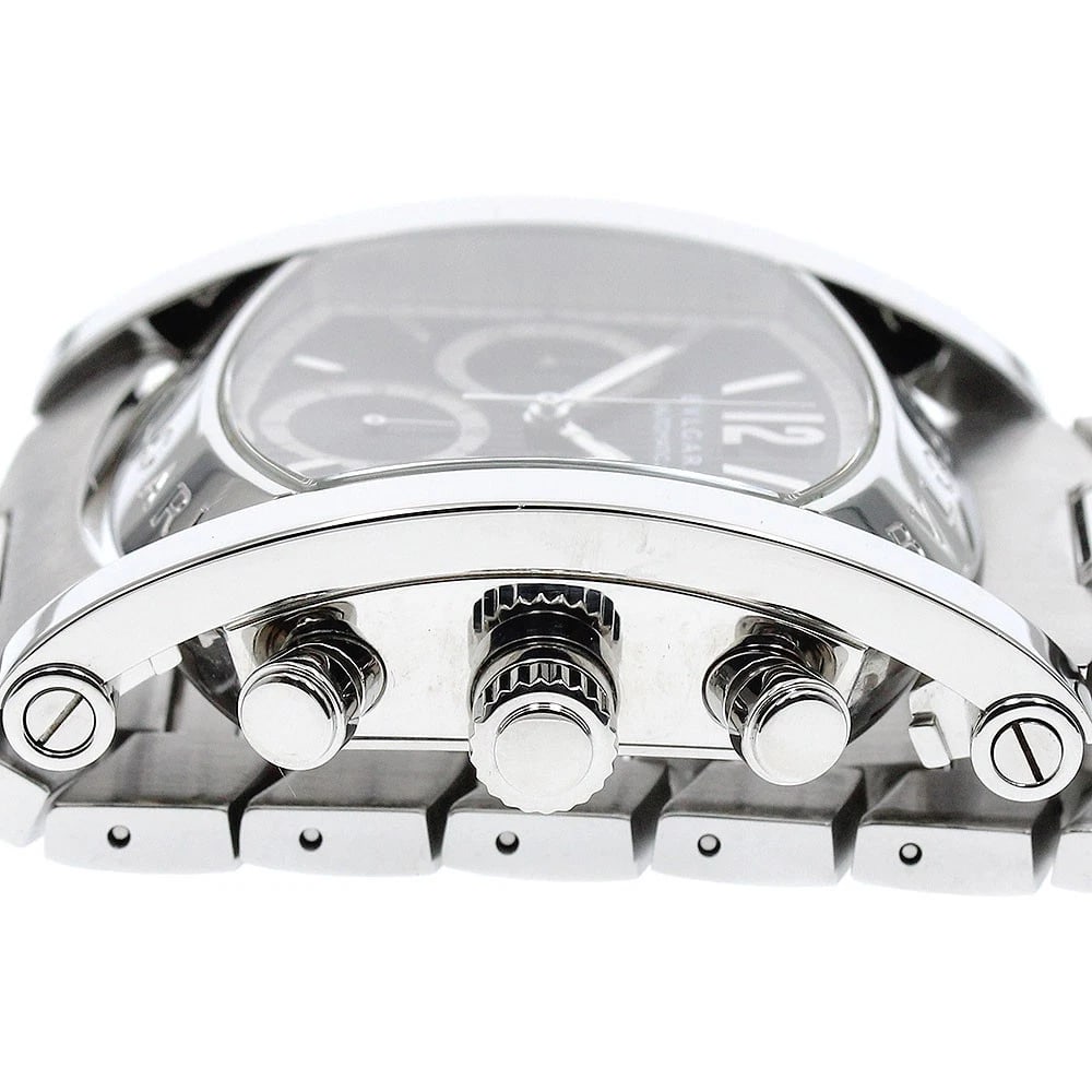 BVLGARI CHRONOGRAPH DATE BLACK AUTOMATIC WATCH - 4