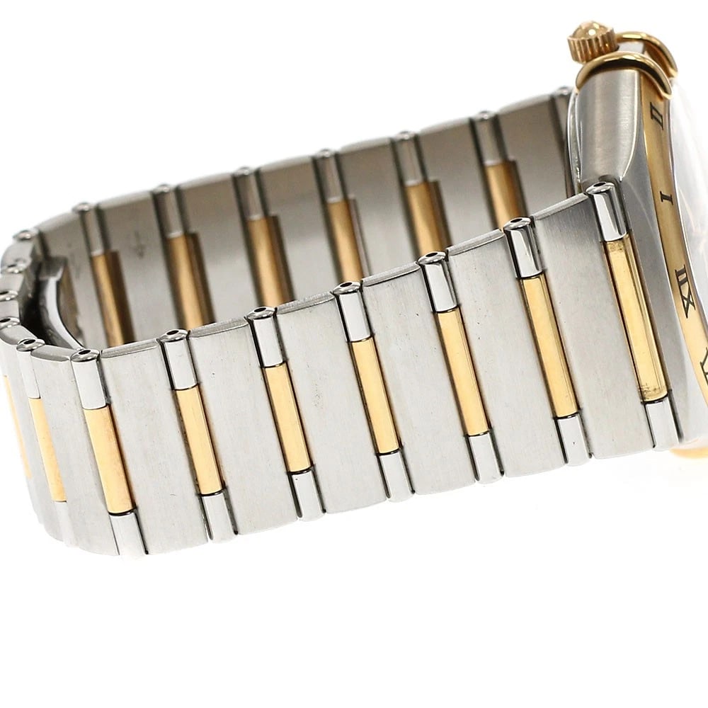 OMEGA CONSTELLATION DIAMOND BROWN AUTOMATIC WATCH - 4
