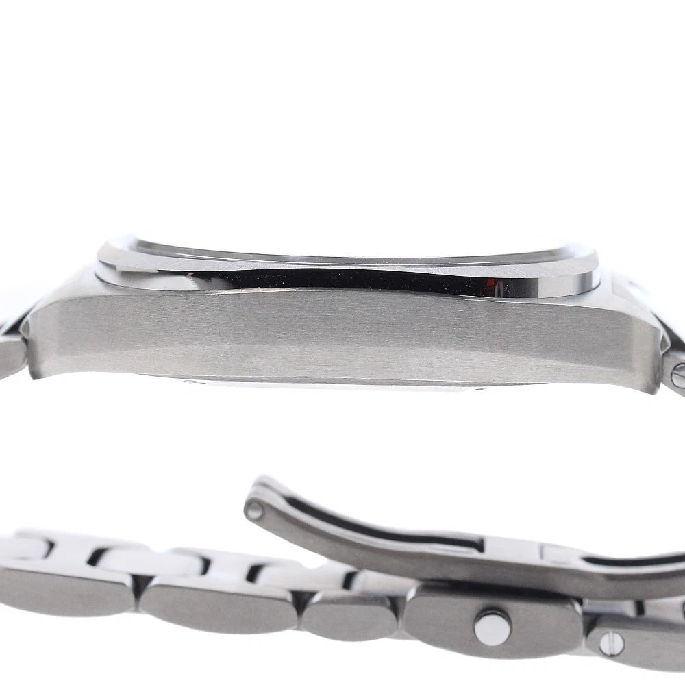 HERMES DATE GRAY AUTOMATIC WATCH - 5