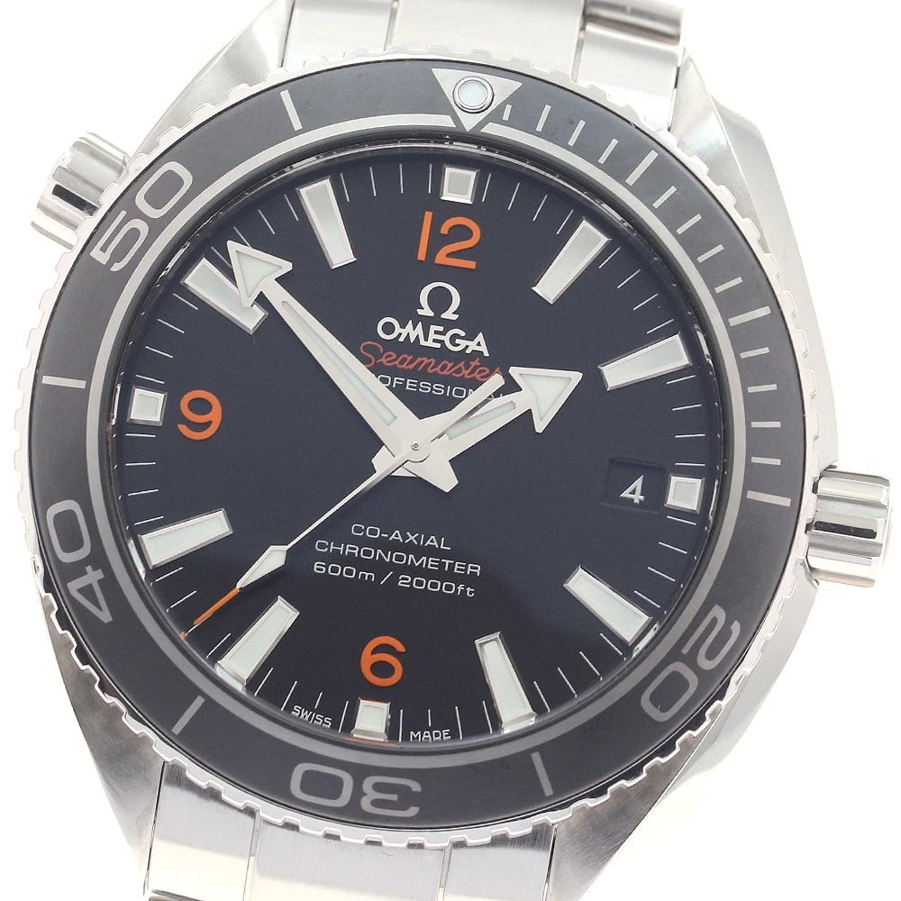 OMEGA SEAMASTER PLANET OCEAN AUTOMATIC, WATCH: OMEGA Seamaster Planet Ocean Automatic, Watch Brand: OMEGA Type/Style: Wristwatch Material: Band Material Stainless Steel, Case Material Stainless Steel Color: Band Color Silver, Dial Color black,