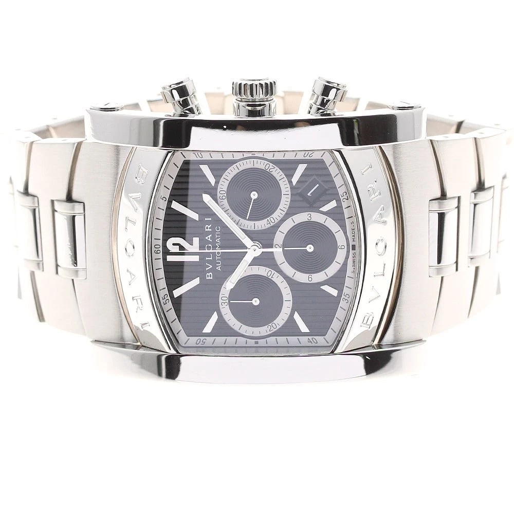 BVLGARI CHRONOGRAPH DATE BLACK AUTOMATIC WATCH - 2