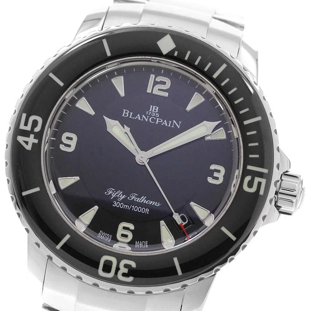 BLANCPAIN FATHOMS DATE AUTOMATIC WATCH (1 of 2)